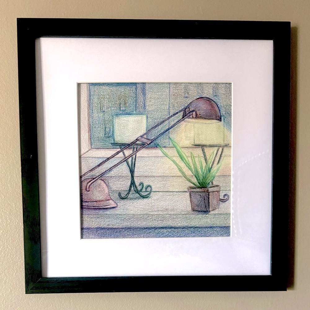 NEW Handmade Hand Crafted Pencil Drawing Original Artwork Home Art Illustration